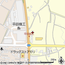 マイカーセンター北熊本周辺の地図