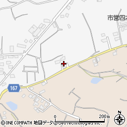 熊本県玉名市伊倉北方2612周辺の地図