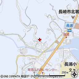 長崎県長崎市長浦町2380周辺の地図