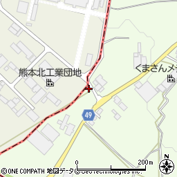 熊本県菊池郡大津町杉水699-8周辺の地図