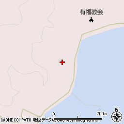 長崎県南松浦郡新上五島町有福郷560周辺の地図