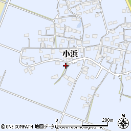 熊本県玉名市小浜996周辺の地図