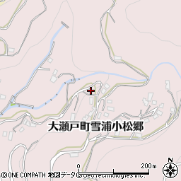 長崎県西海市大瀬戸町雪浦小松郷901周辺の地図