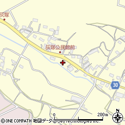 熊本県合志市御代志371-1周辺の地図