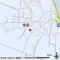 熊本県玉名市小浜968周辺の地図