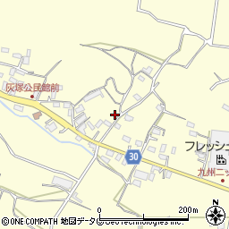 熊本県合志市御代志264-3周辺の地図
