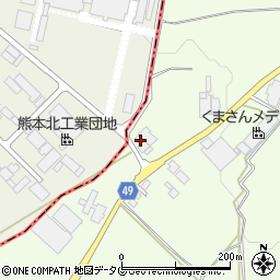 熊本県菊池郡大津町杉水699周辺の地図