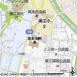 高来東児童館周辺の地図