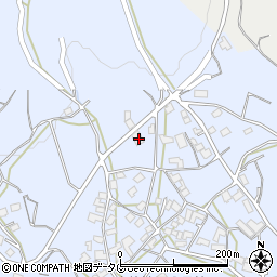 長崎県諫早市高来町小峰856周辺の地図
