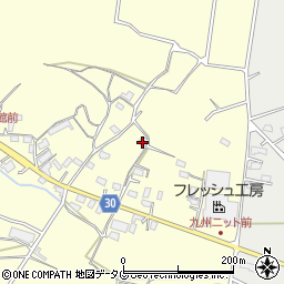 熊本県合志市御代志253-2周辺の地図