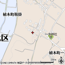 熊本県熊本市北区植木町一木273周辺の地図