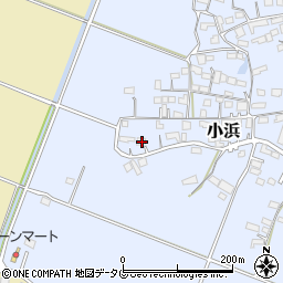 熊本県玉名市小浜557-2周辺の地図