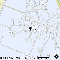 熊本県玉名市小浜567周辺の地図