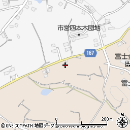 熊本県玉名市宮原111周辺の地図