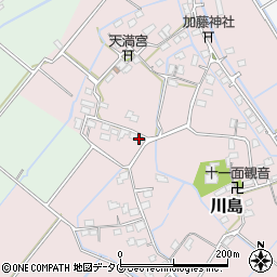 熊本県玉名市川島769周辺の地図