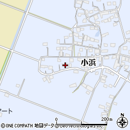 熊本県玉名市小浜563周辺の地図