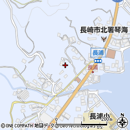 長崎県長崎市長浦町2709周辺の地図