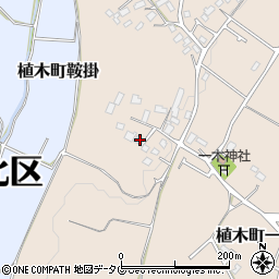 熊本県熊本市北区植木町一木273-1周辺の地図