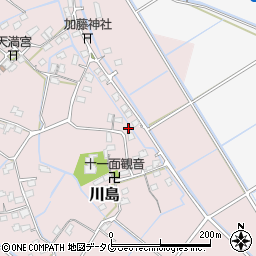 熊本県玉名市川島830周辺の地図