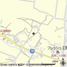 熊本県合志市御代志265-1周辺の地図