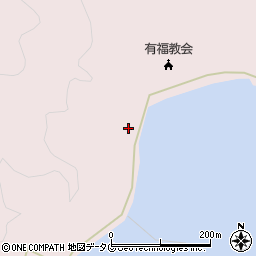 長崎県南松浦郡新上五島町有福郷570周辺の地図