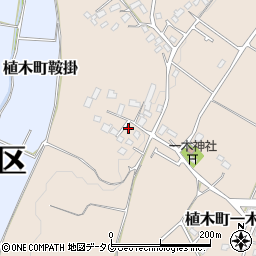熊本県熊本市北区植木町一木271周辺の地図