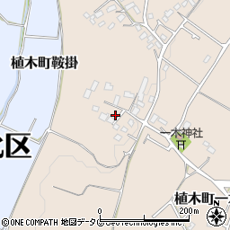 熊本県熊本市北区植木町一木272周辺の地図