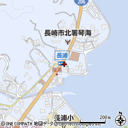 長崎県長崎市長浦町2683周辺の地図