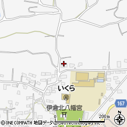 熊本県玉名市伊倉北方2904-3周辺の地図