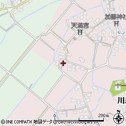 熊本県玉名市川島762周辺の地図