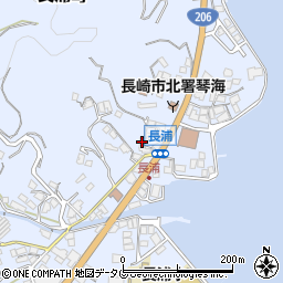 長崎県長崎市長浦町2659周辺の地図