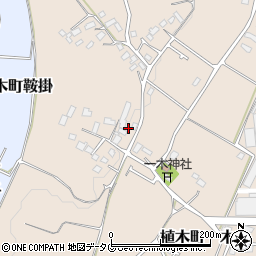 熊本県熊本市北区植木町一木311-2周辺の地図