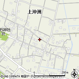 熊本県玉名郡長洲町上沖洲231周辺の地図