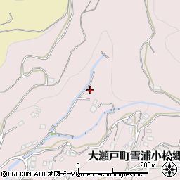 長崎県西海市大瀬戸町雪浦小松郷508周辺の地図