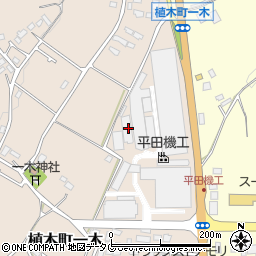 熊本県熊本市北区植木町一木111周辺の地図