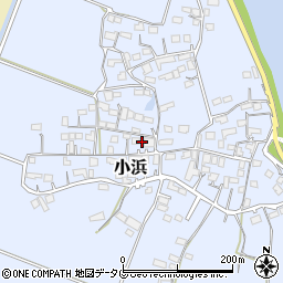 熊本県玉名市小浜577周辺の地図