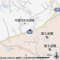 熊本県玉名市伊倉北方2535周辺の地図