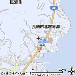 長崎県長崎市長浦町2657-2周辺の地図