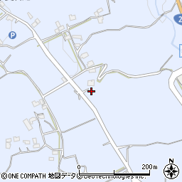 熊本県熊本市北区植木町豊岡2521周辺の地図