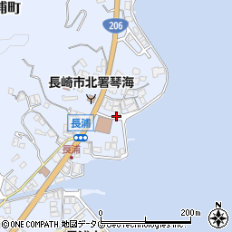 長崎県長崎市長浦町2592周辺の地図