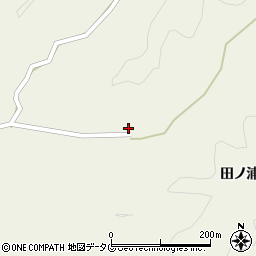 高知県宿毛市小筑紫町田ノ浦734周辺の地図