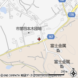 熊本県玉名市伊倉北方2534-1周辺の地図