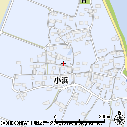 熊本県玉名市小浜620周辺の地図