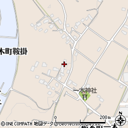 熊本県熊本市北区植木町一木311周辺の地図