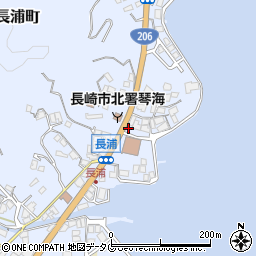 長崎県長崎市長浦町2605-4周辺の地図
