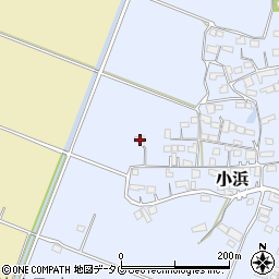 熊本県玉名市小浜551周辺の地図