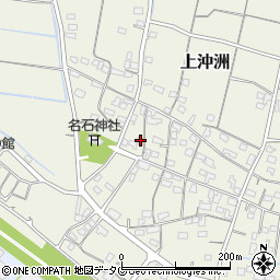 熊本県玉名郡長洲町上沖洲303周辺の地図