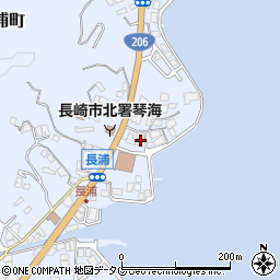 長崎県長崎市長浦町2591周辺の地図