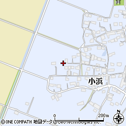 熊本県玉名市小浜603周辺の地図