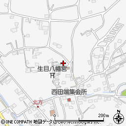 熊本県玉名市伊倉北方1005周辺の地図